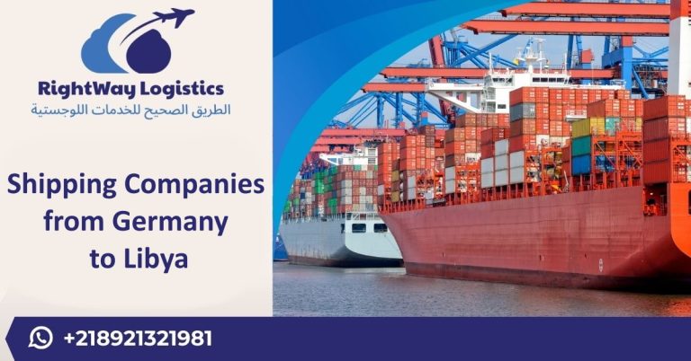 Shipping Companies from Germany to Libya