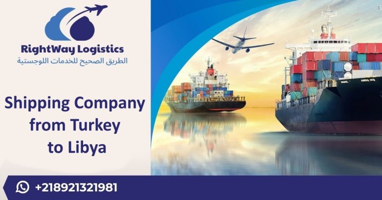 Shipping Company from Turkey to Libya